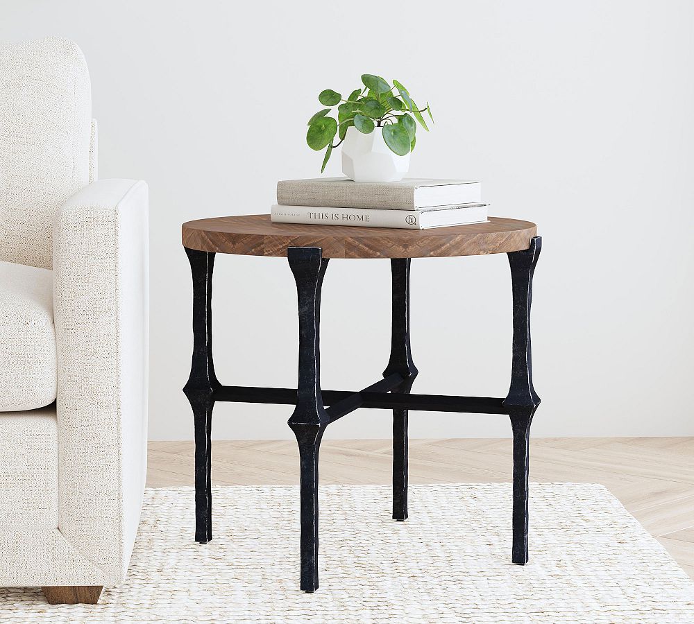 Kitts Round End Table
