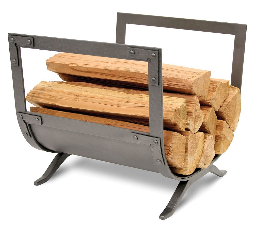 Old World Log Holder Pottery Barn