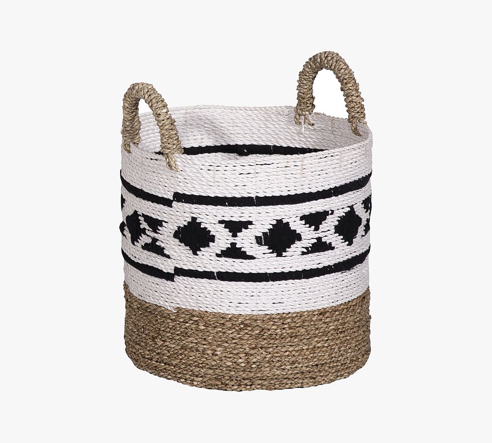 Ali Handwoven Seagrass Baskets - Set of 3