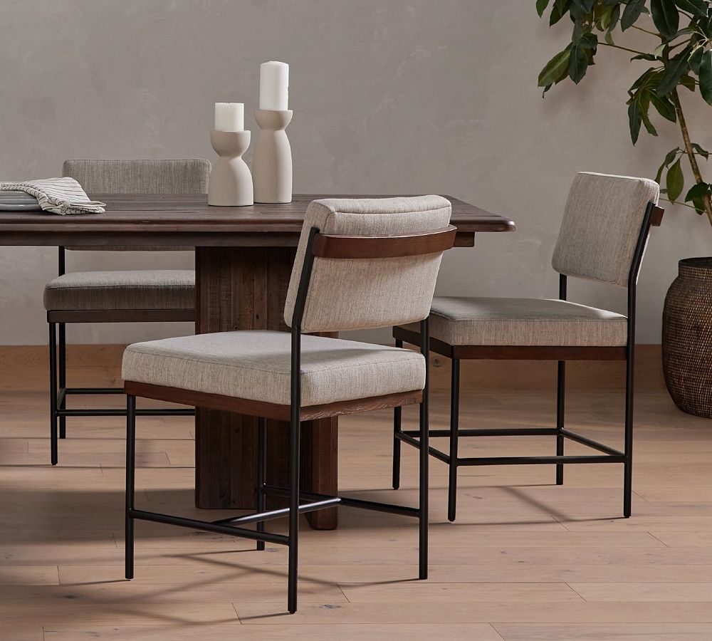 Wynham Upholstered Dining Chair Pottery Barn