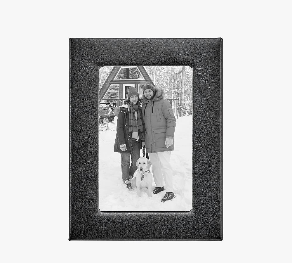 Handcrafted Leather Picture Frame