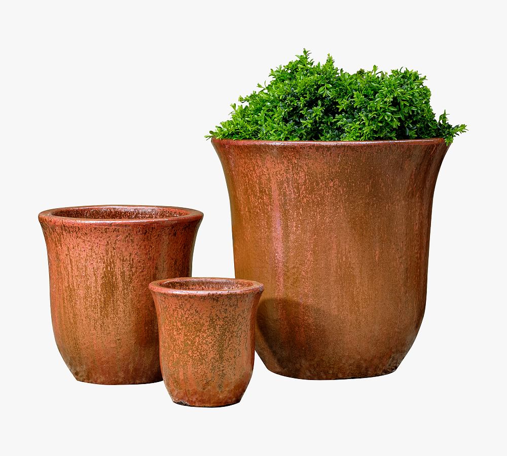 Glazed Handcrafted Terracotta Vases