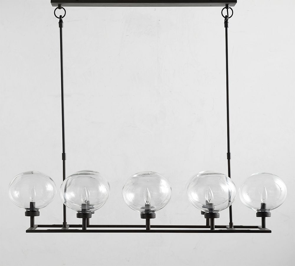 Maisie Glass Globe Chandelier