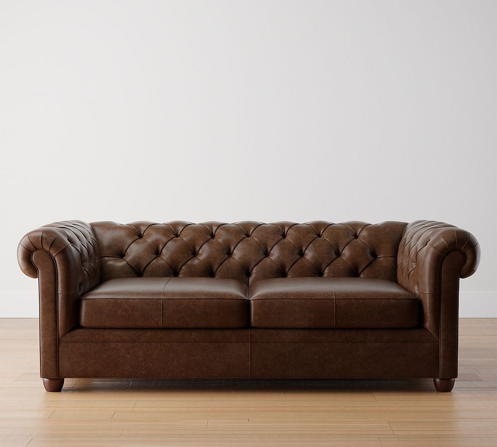 Chesterfield Leather Sofa | Pottery Barn