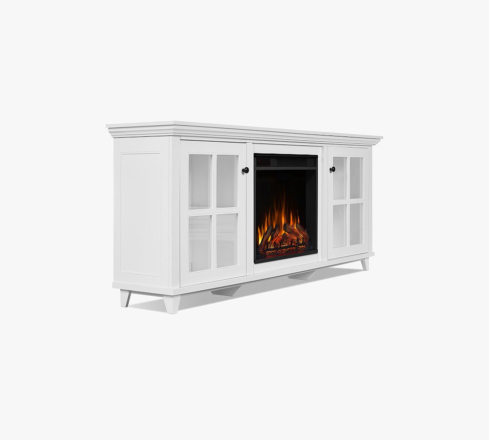 Pottery Barn Real Flame® Renzo Electric Fireplace Media The Summit at Fritz Farm