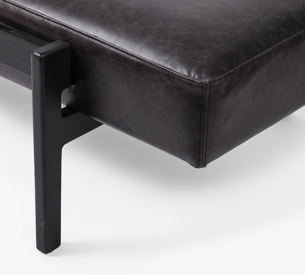 Cora Leather Bench
