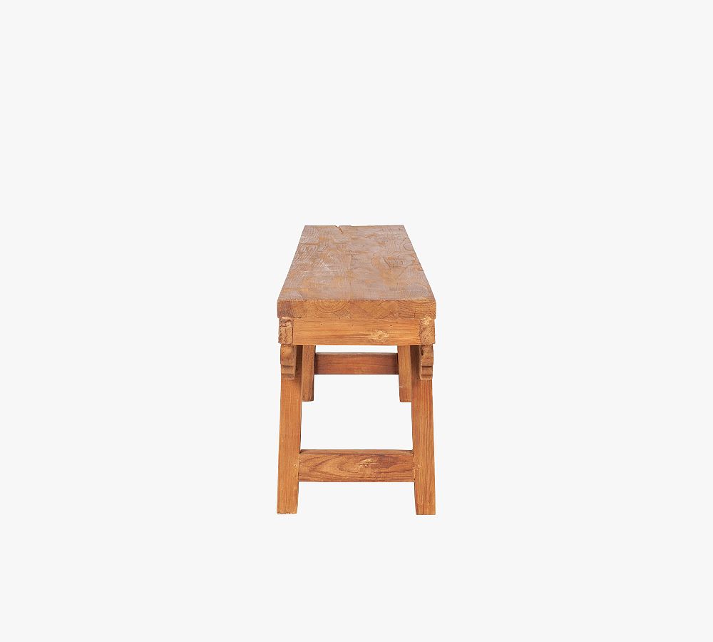 Etna Wood Bench | Pottery Barn