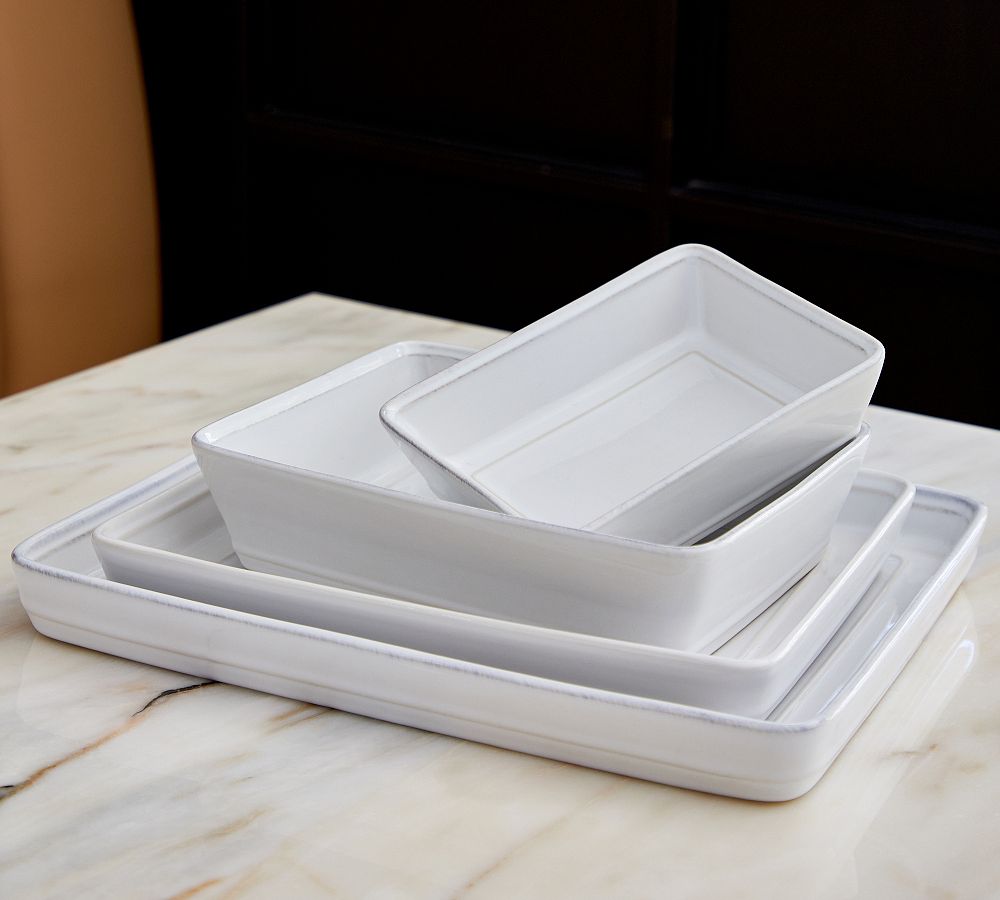 Costa Nova Recycled Clay Ceramic Bakeware, Pie Dish, Baker & Loaf