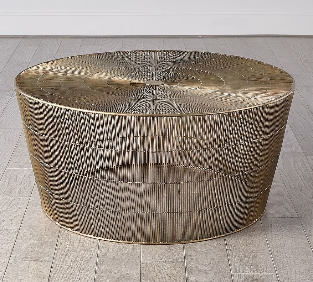 Fiona Round Metal Coffee Table
