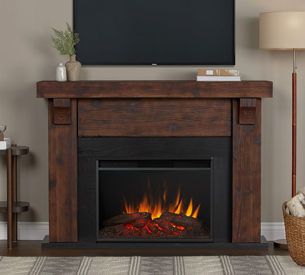 Fiorella Electric Fireplace Pottery Barn