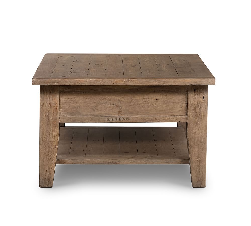 Beckett Reclaimed Wood Coffee Table Pottery Barn
