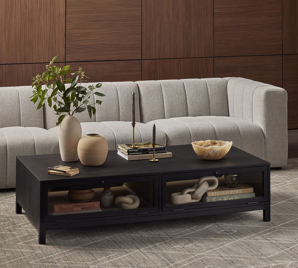 Stowe Rectangle Coffee Table, Modern Living Room Furniture