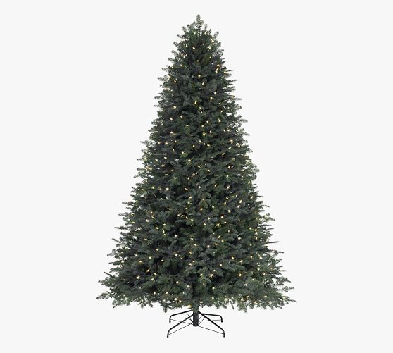 Lit Grand Fir Faux Christmas Tree | Pottery Barn