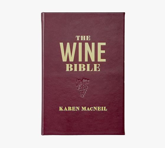 The Wine Bible By Karen Macneil LeatherBound Book Pottery Barn