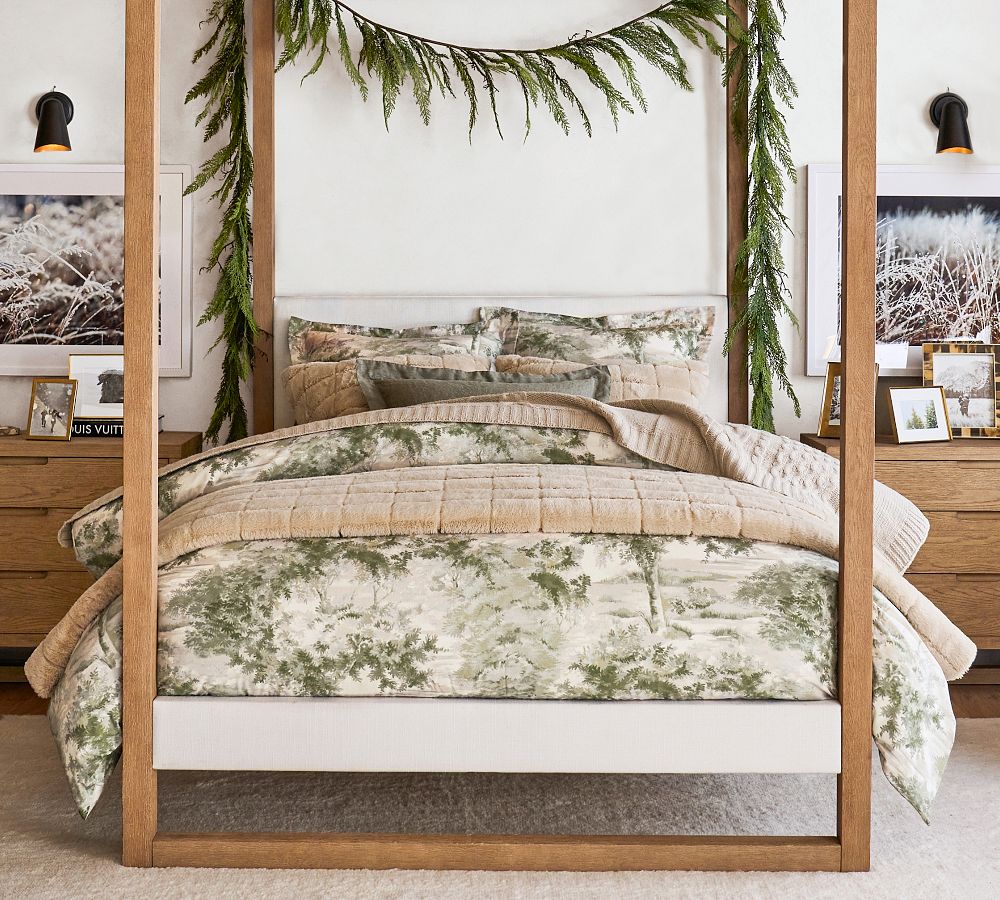 Jardin Toile Duvet & Shams | Pottery Barn