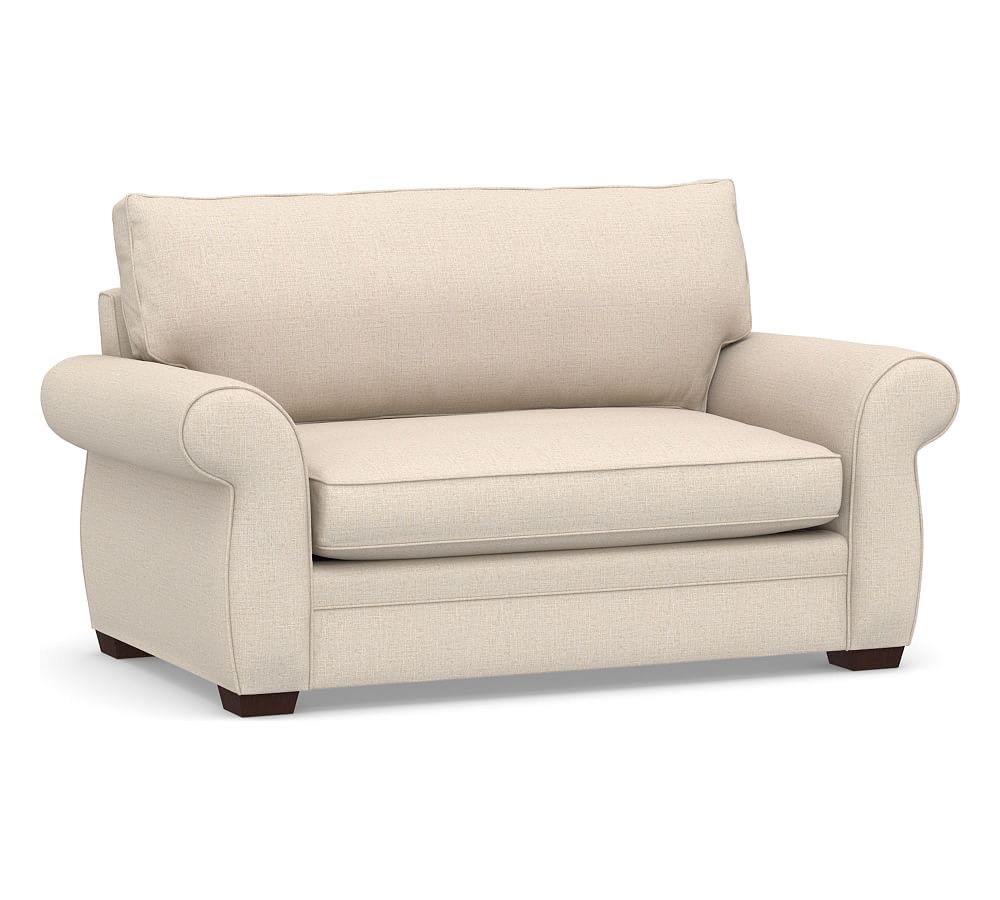 Pearce Square Arm Upholstered Twin Sleeper Sofa with Memory Foam