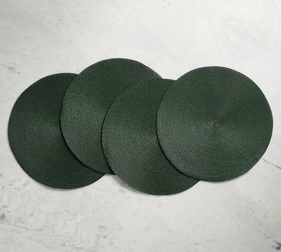 Woven Round Placemats Set of 4 Pottery Barn