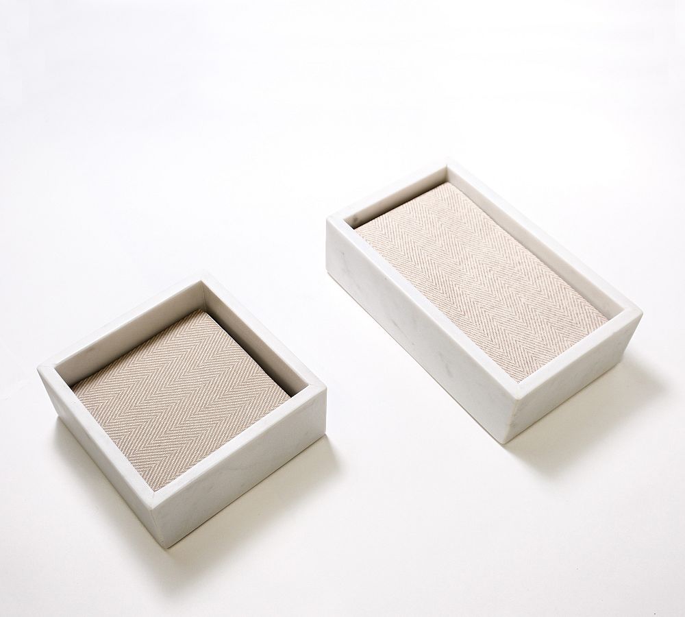 Marble Napkin Holder, Kitchen Counter Organizers