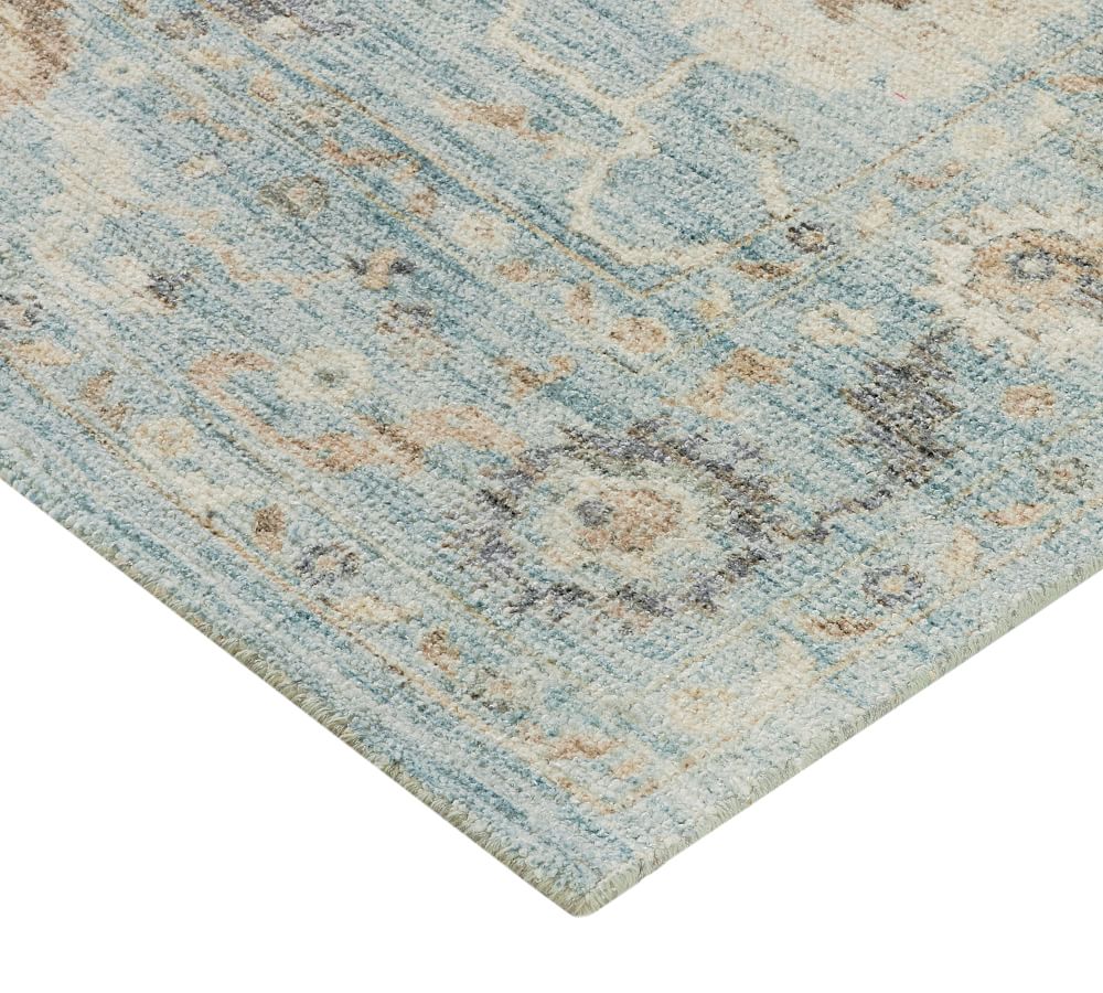 Amorette Printed Handwoven Rug | Pottery Barn