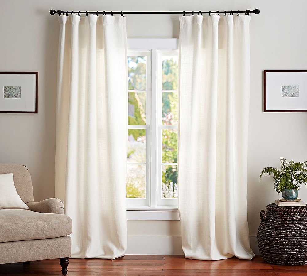Belgian Linen Curtain Made with Libeco&#8482;