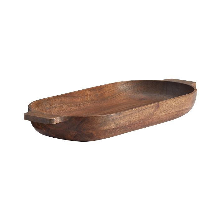 Chateau Handcrafted Acacia Wood Dough Bowl