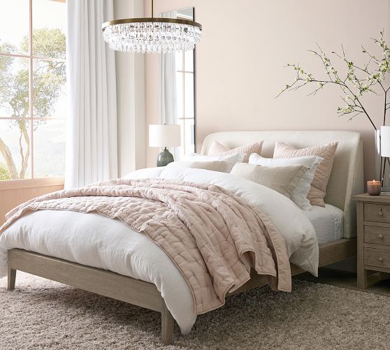 Pottery Barn Belgian Flax Linen Duvet Cover FLAX COLOUR Compare at $467