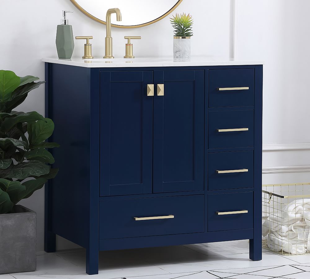 Riola 32" Single Sink Vanity | Pottery Barn