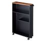 Yamazaki Slim Rolling Bathroom Cart with Handle | Pottery Barn