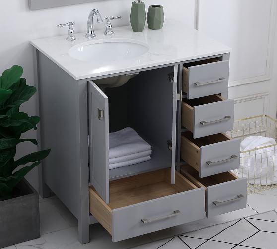 Riola 32" Single Sink Vanity | Pottery Barn