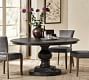 Nolan Round Pedestal Dining Table | Pottery Barn