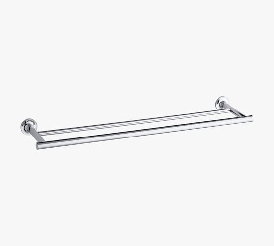 Kohler Purist® Double Towel Bar Pottery Barn