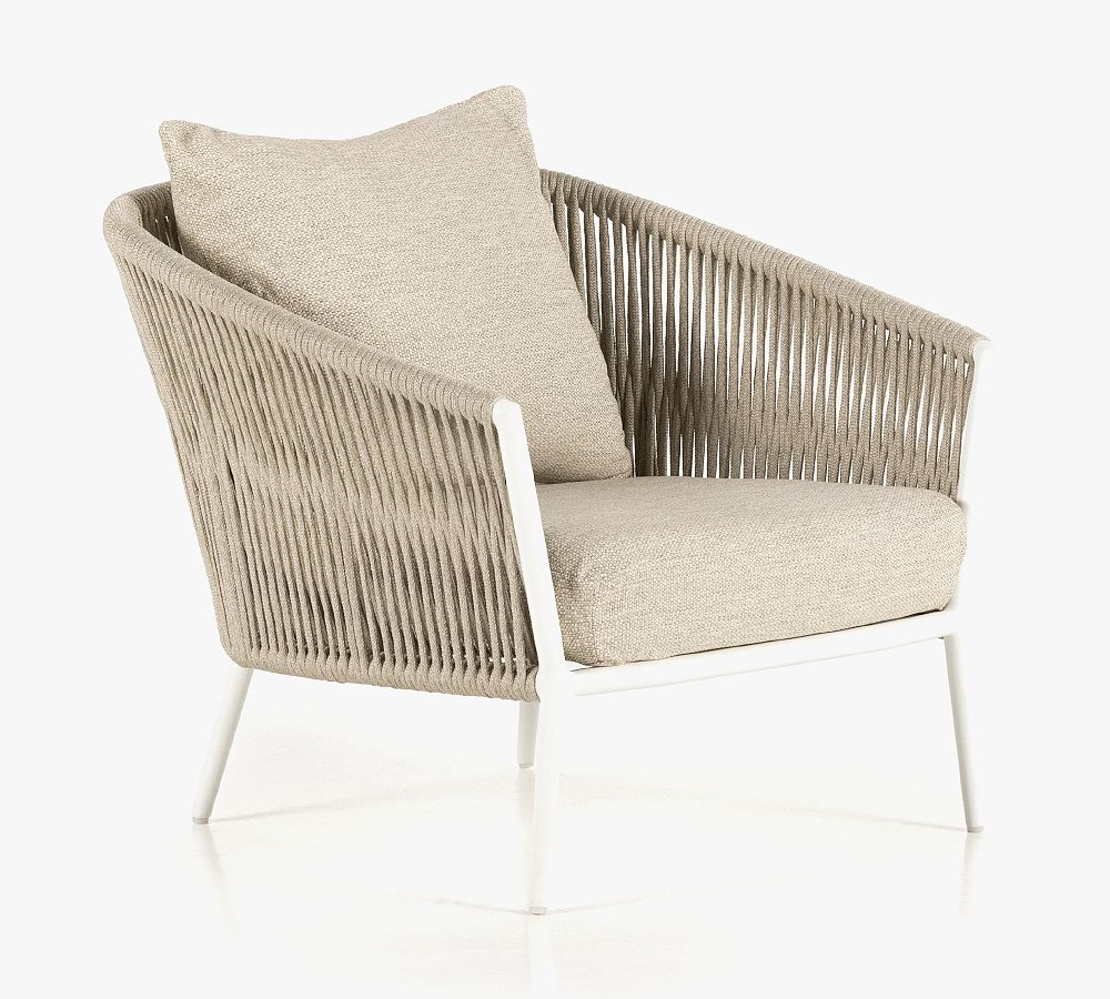 Darley Outdoor Outdoor Lounge Chair | Pottery Barn