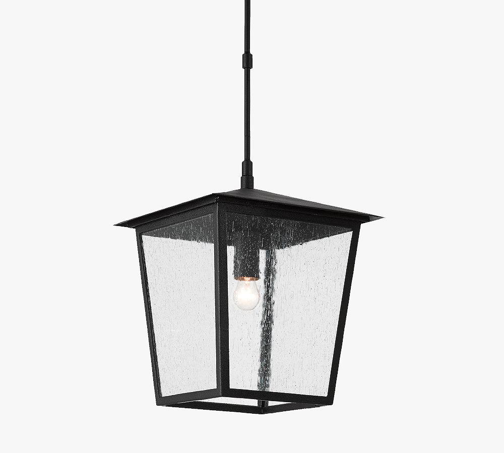 Maverick Outdoor Seeded Glass Pendant Pottery Barn