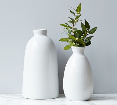 Artisanal Recycled Glass Vases | Pottery Barn