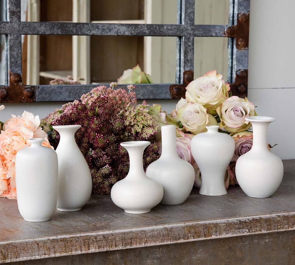 Arora Ceramic Vases -  Set of 6