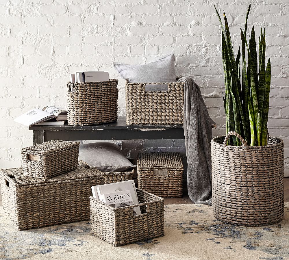 Charleston Handwoven Seagrass Basket Collection
