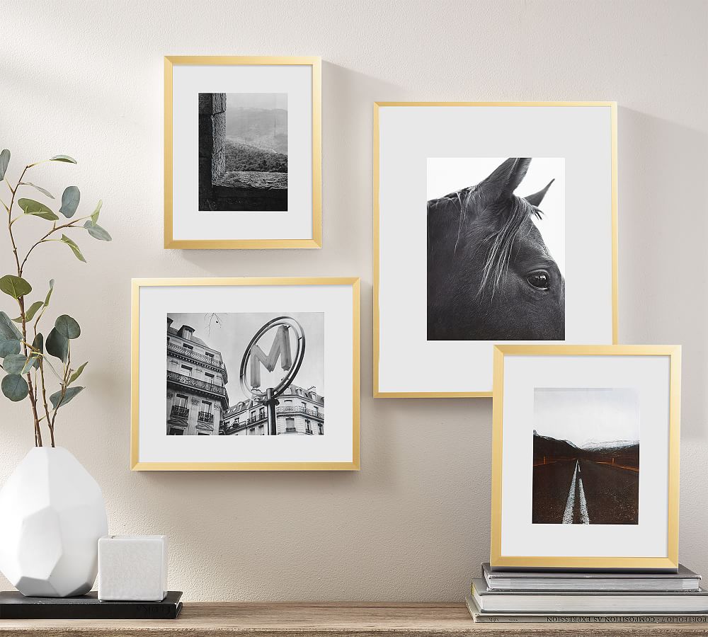 Metal Gallery Frames With Mat