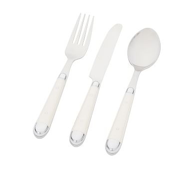 Bistro Ivory 4-Piece Cutlery Set White – ceremonytableware