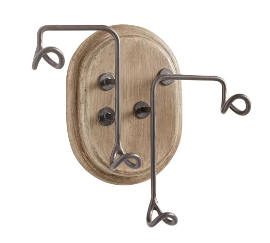 WallMounted Coat Rack Pottery Barn
