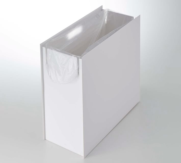 Yamazaki Square Open Top 2.4 Gallon Trash Can