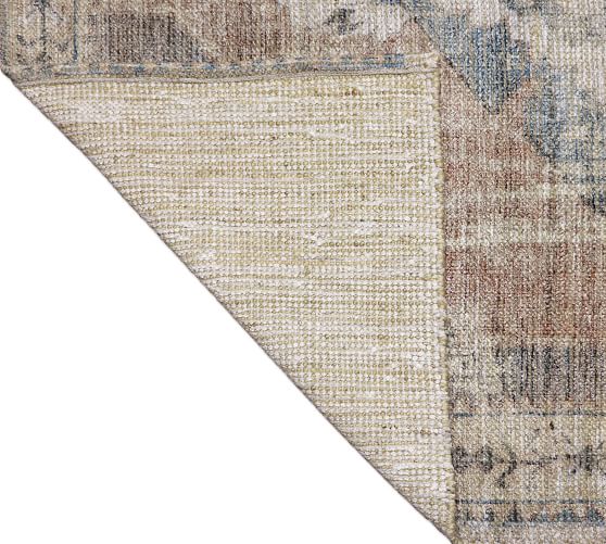 OPEN BOX Persyn Handwoven Jute Chenille Rug Pottery Barn