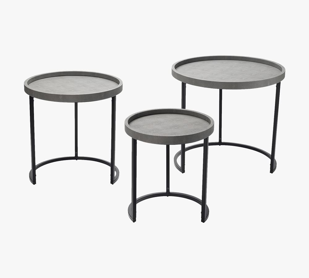 Nina Round Accent Tables - Set of 3