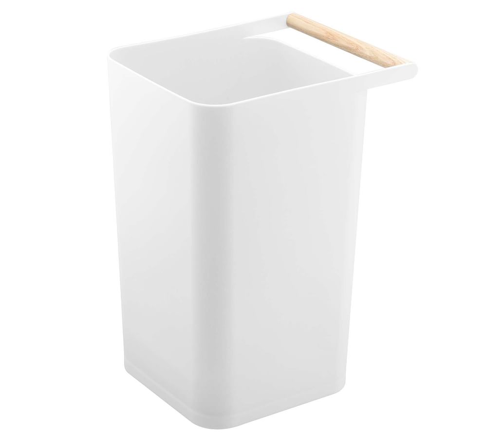 Pottery Barn Yamazaki Rectangular Open Top 3.9 Gallon Trash Can