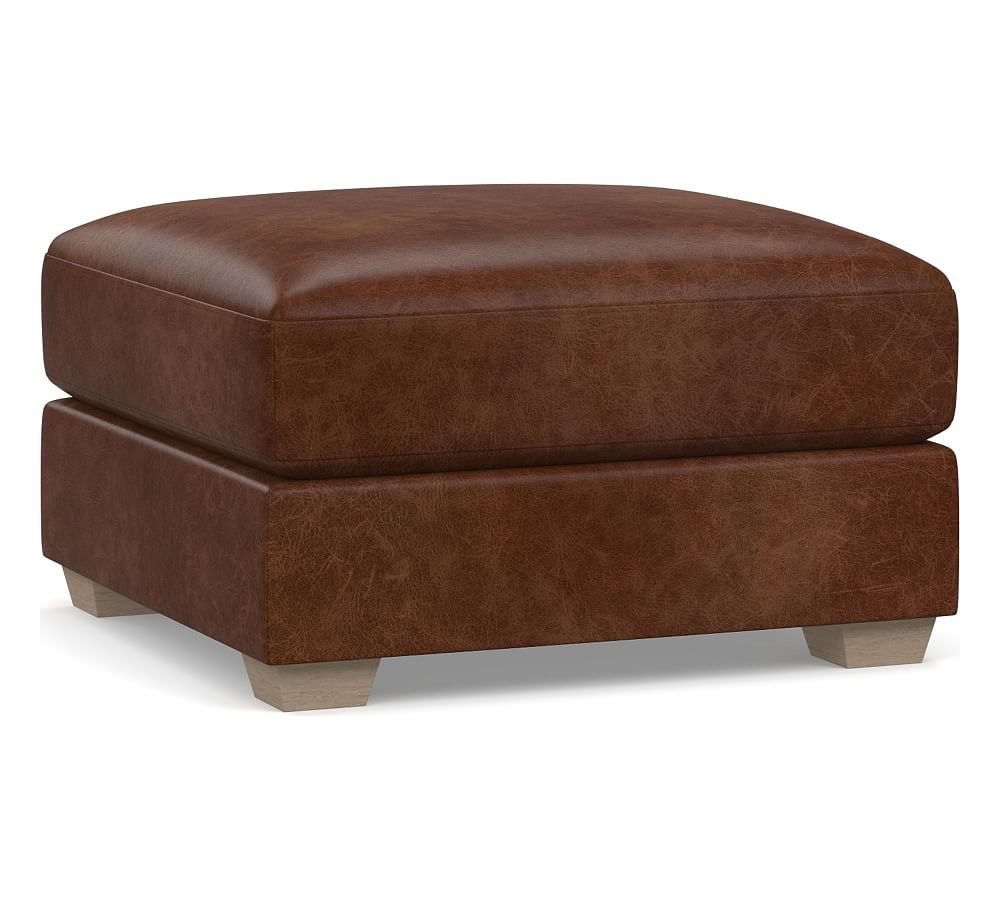 Canyon Leather Sectional Ottoman