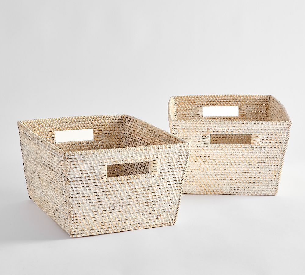 Tava Handwoven Utility Baskets | Pottery Barn