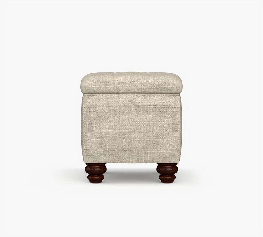 Martin Upholstered Storage Cube Pottery Barn