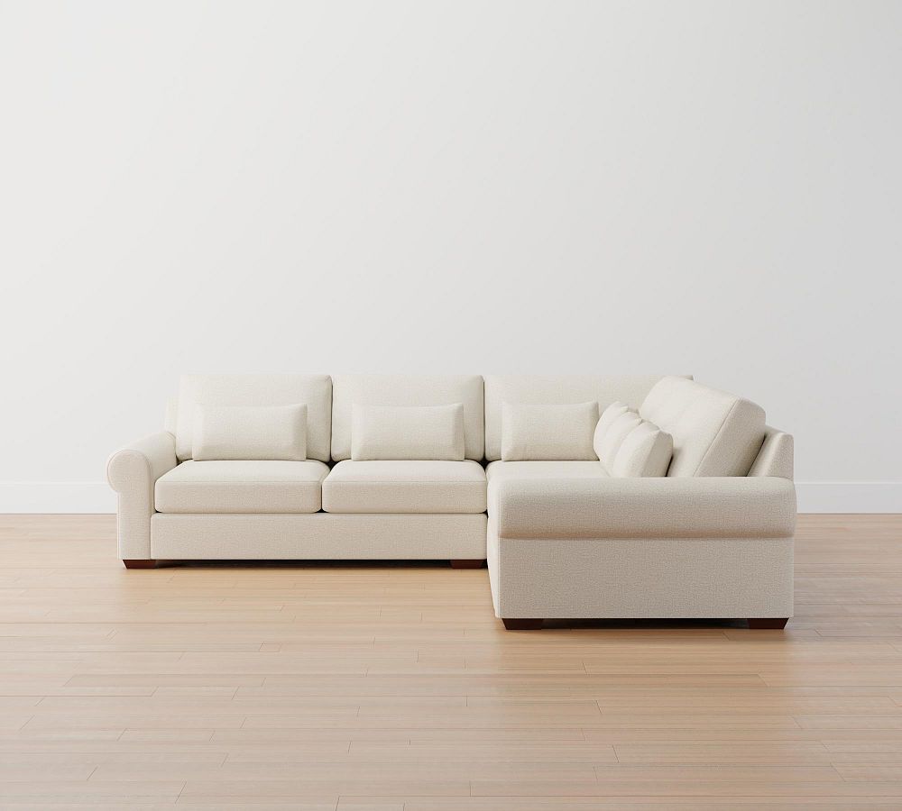 Deep seat deals l shaped sectional