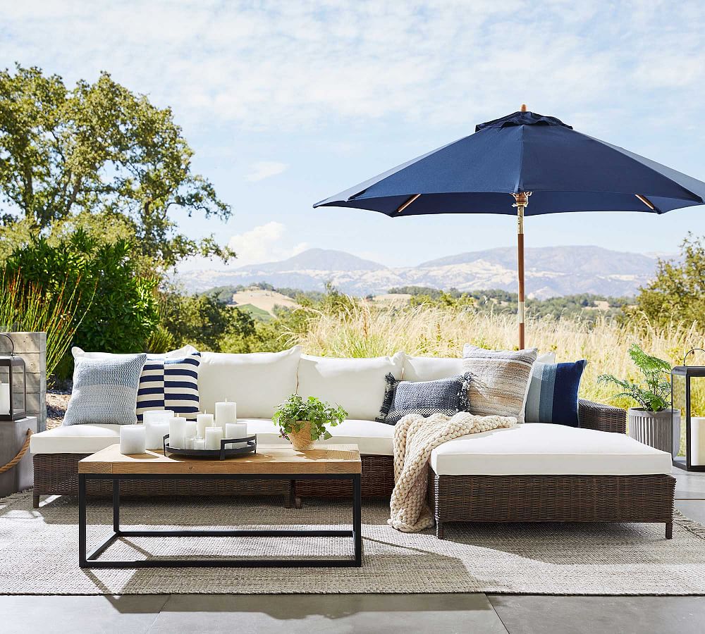 All weather outdoor sectional hot sale