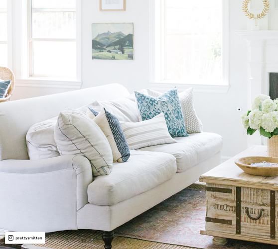 Carlisle English Arm Upholstered Sofa | Pottery Barn