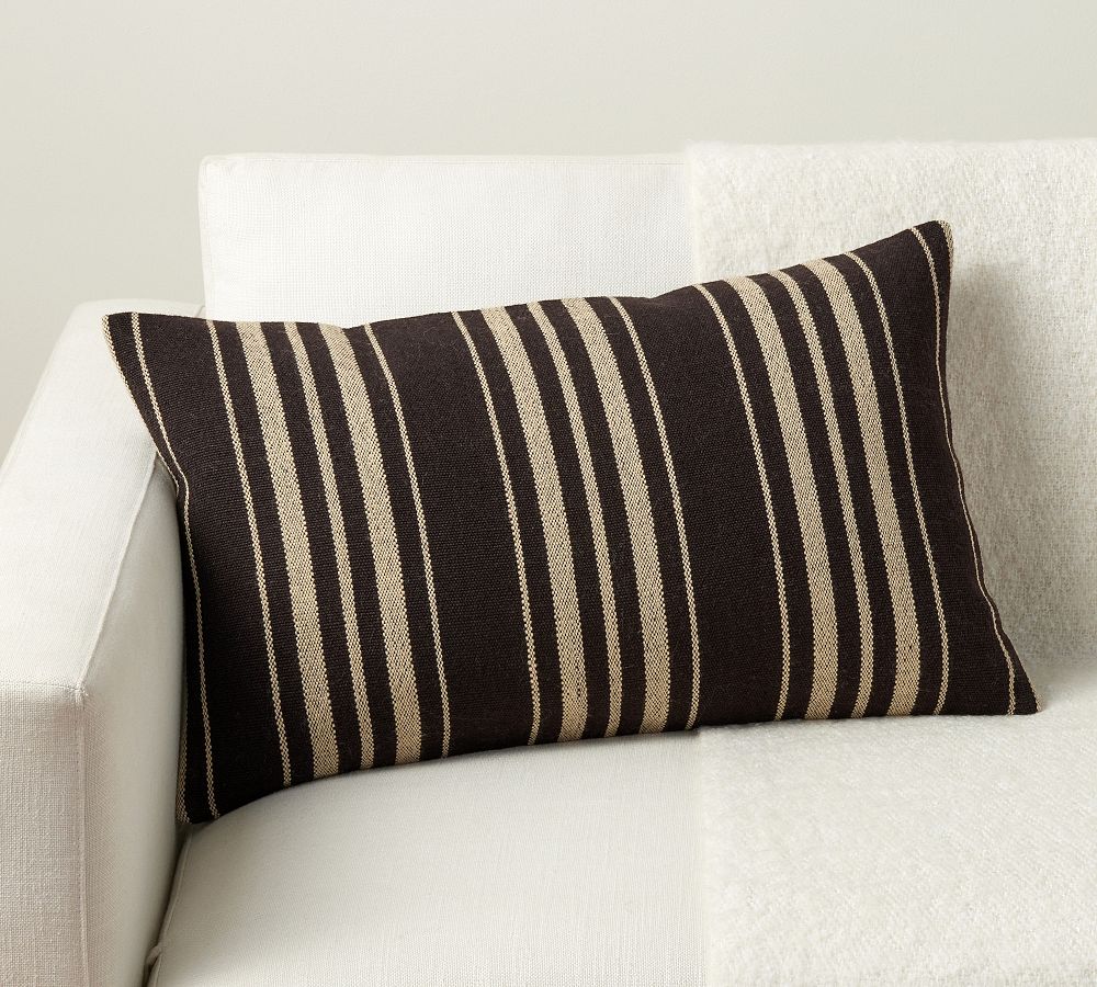 Erwin Striped Lumbar Pillow Pottery Barn